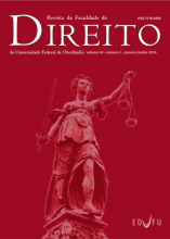 Revista da Faculdade de Direito da Universidade Federal de Uberlândia